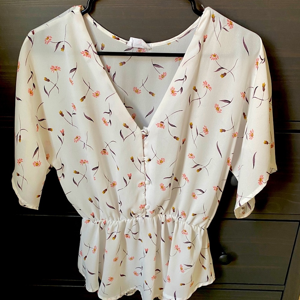 Floral blouse